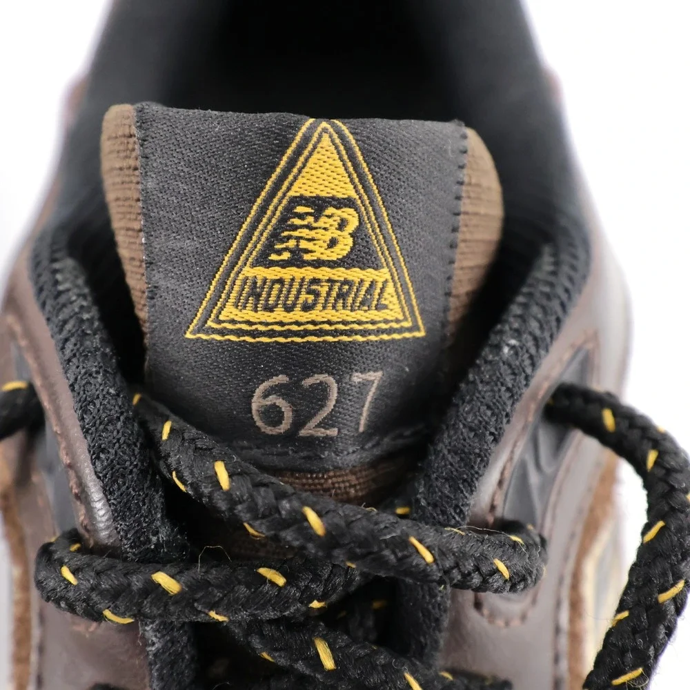 New Balance 627v2 Steel Toe Industrial Work Shoes Brown Low Top Mens 9.5